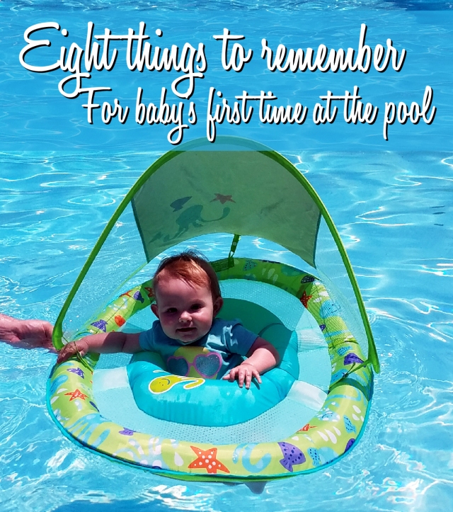 8 things to remember for baby's first time at the pool