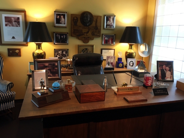 W W Clements office at Dr. Pepper museum